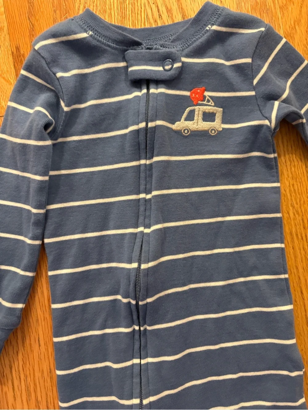 12 mo BRAND NEW Carters Baby Footed One-Piece Pajamas